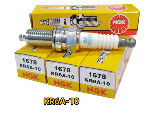 Kr6a-10 1678 Resistor Paduan Nikel NGK Busi Otomatis Standar TS16949 Bersertifikat